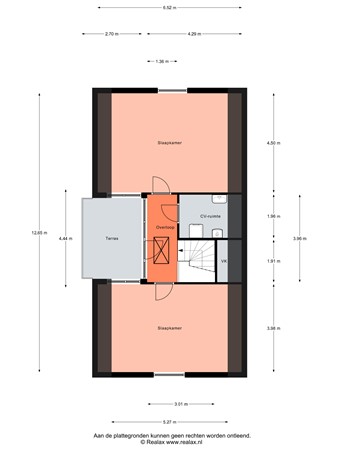 Floorplan - Oostpoort 27, 3751 DV Bunschoten-Spakenburg